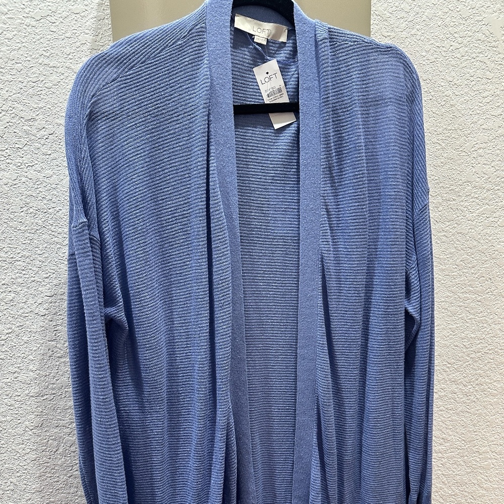 Loft Open Front Cardigan